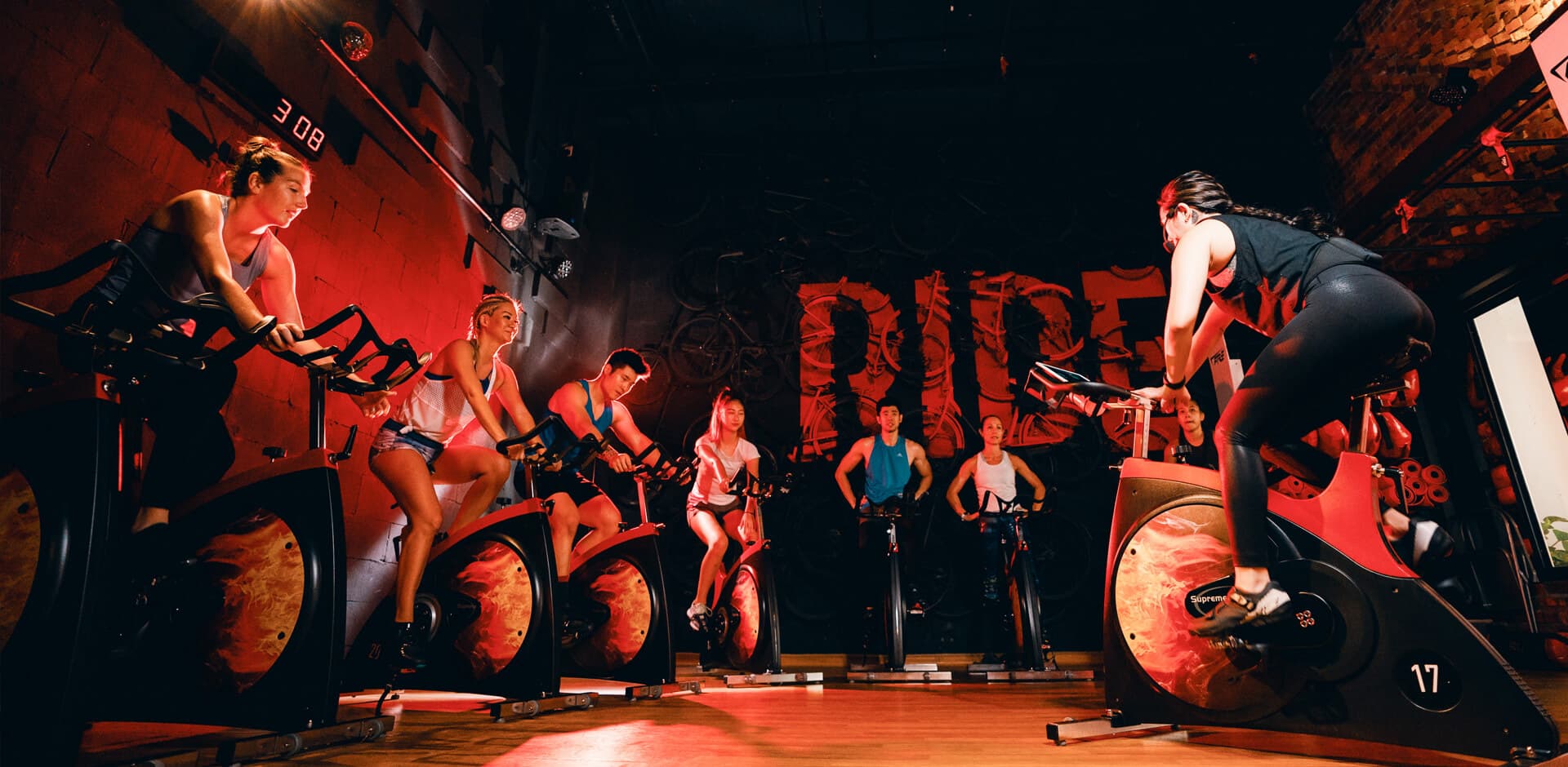Fire Fit Studios Programme: RIDE HIIT -- BUILD – TONE – BURN - 8 Tracks – 2 HIIT Rounds – 1 Serious Challenge